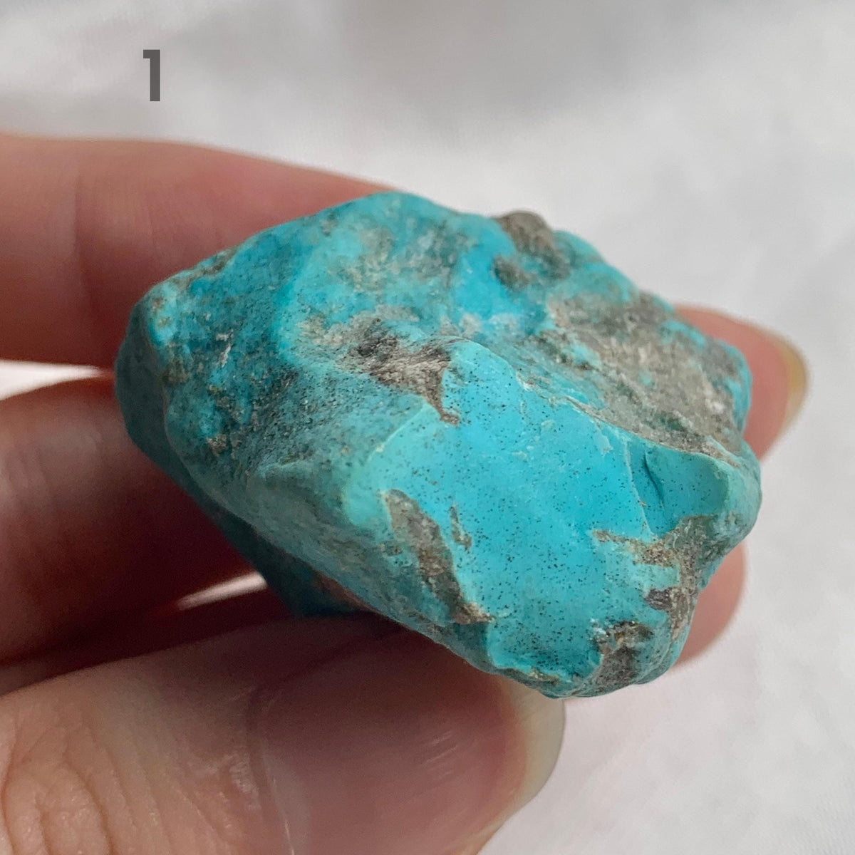 Collector grade turquoise without matrix or veining