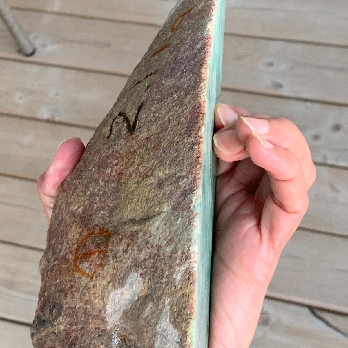Raw Type A Jadeite Jade Specimen 2.1kg 4.63lbs - Large Untreated Rough Jade Boulder - High Grade Display Stone for Collectors & Home Décor