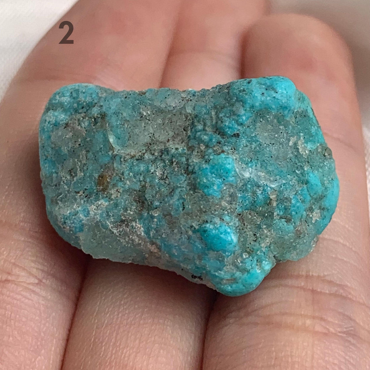 Natural sky blue Sleeping Beauty Turquoise collector specimen