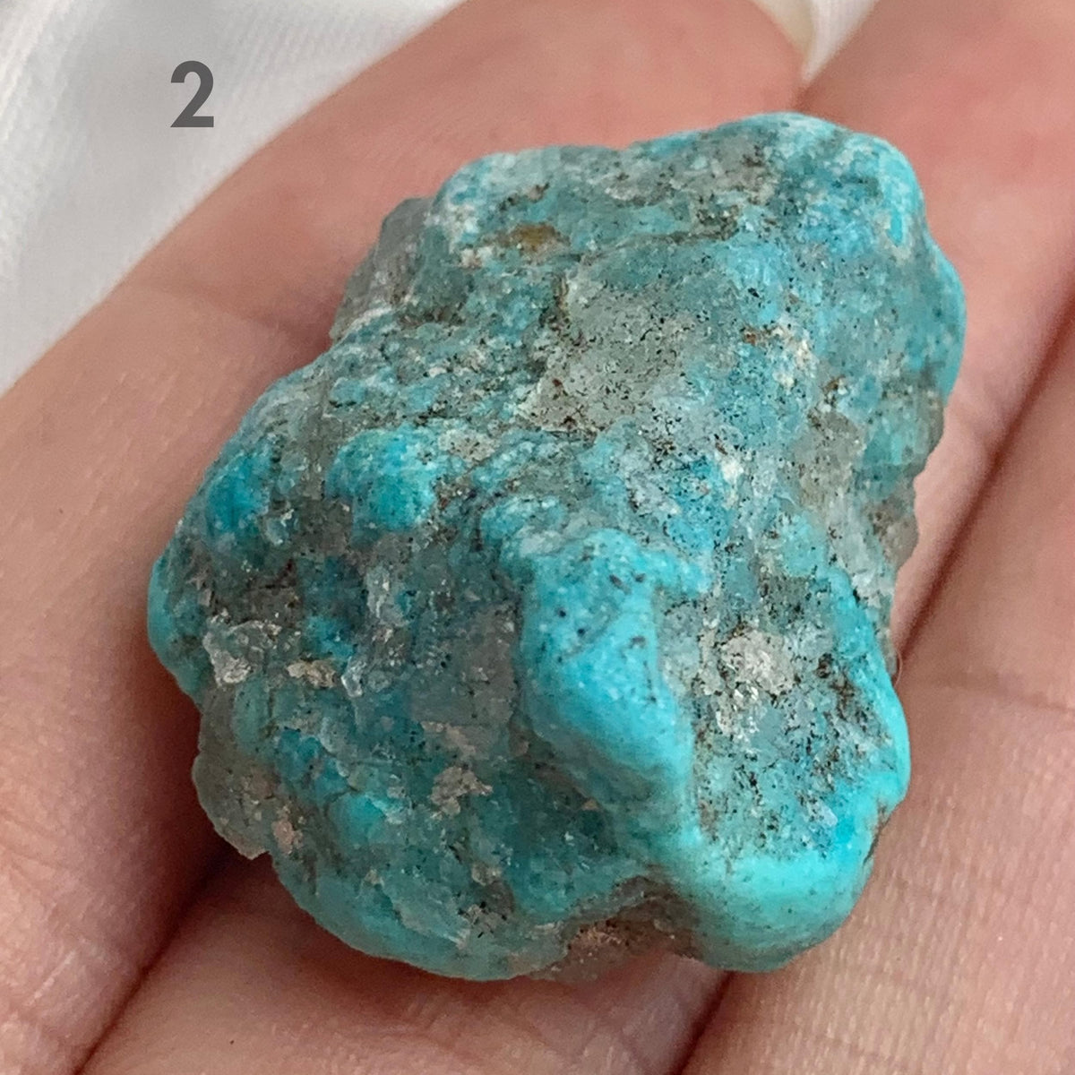 Genuine Sleeping Beauty Turquoise rough from historic Globe Arizona mine