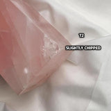 Rose Quartz Obelisk Tower 72mm Large Crystal Obelisk Square Base Gemstone Point