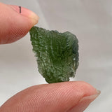 Genuine raw Moldavite with natural texture