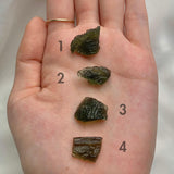 Small Czech Moldavite collector specimen