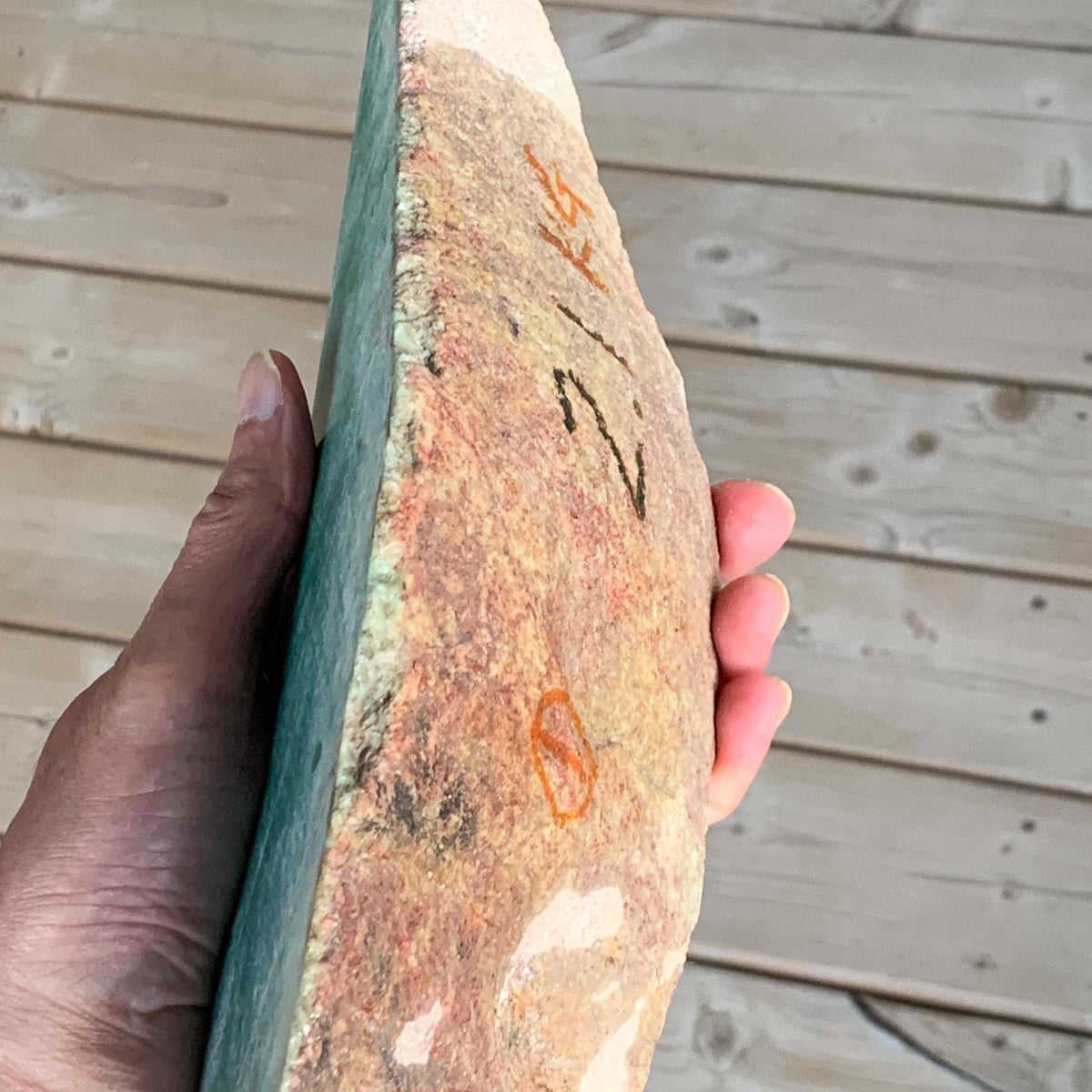 Raw Type A Jadeite Jade Specimen 2.1kg 4.63lbs - Large Untreated Rough Jade Boulder - High Grade Display Stone for Collectors & Home Décor