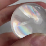 Rainbow Quartz Sphere Crystal Ball 36mm Rare Collector Rainbow Stone, B4