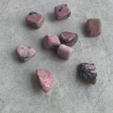 Rhodonite Tumble Stone for Emotional Healing and Balance | Natural Crystal from Peru