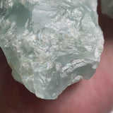 Raw Aquamarine Stone Natural Aquamarine Crystal Rough Blue Mineral Specimen