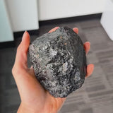 Black Tourmaline Raw Chunk | Schorl Crystal Protection Stone, VKc2