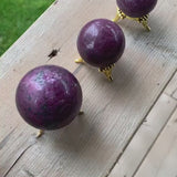 Rare Ruby Spheres – Vitality & Passion Crystals for Collectors and Healers
