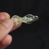 Crystal Quartz Vajra Dorje Tibetan Amulet