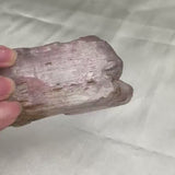 Kunzite Specimen – High Clarity Faceting Grade Etched Termination Afghanistan 89mm Mineral Décor, KG2