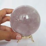 Large Lavender Amethyst Sphere 3.1 inch 81mm, Mental and Emotional Wellness Gift