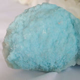 Large Raw Blue Aragonite Mineral Specimen | Calming Crystal Stone