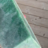 Raw Type A Jadeite Jade Specimen 2.1kg 4.63lbs - Large Untreated Rough Jade Boulder - High Grade Display Stone for Collectors & Home Décor