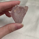 Gem Grade Pink Kunzite Crystal Specimen – High Clarity Afghan Collector Mineral 39mm, KT3