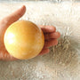 Orange Calcite Sphere 2.75 inch 489 grams 70mm 17.25 oz