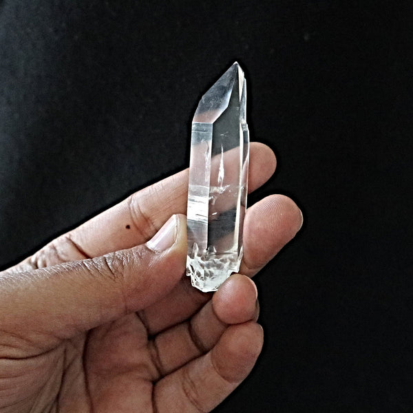 Lemurian Quartz Crystal with Isis Face, Lemurian Seed Crystal Quartz, Lemurian Quartz, Brazil Lemurian, L4