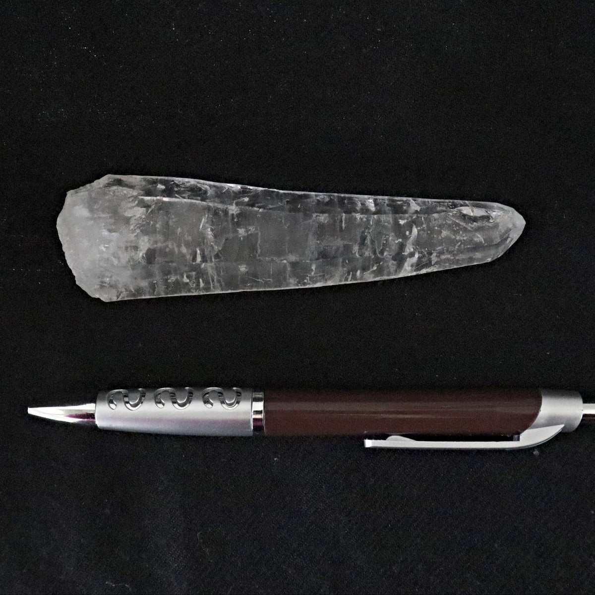 Large Lemurian Seed Quartz master Crystal Point, Brazil Lemurian, L8