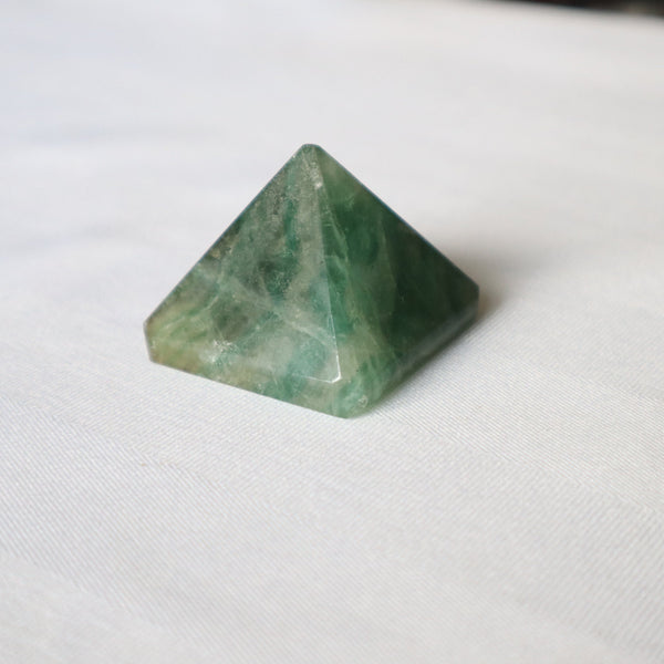 Large Fluorite Pyramid 40mm, Crystal Pyramid