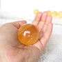 Yellow Honey Calcite Sphere