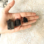 Natural Black Tourmaline Tower, Reiki Meditation Healing Crystal Tower Gift for root chakra