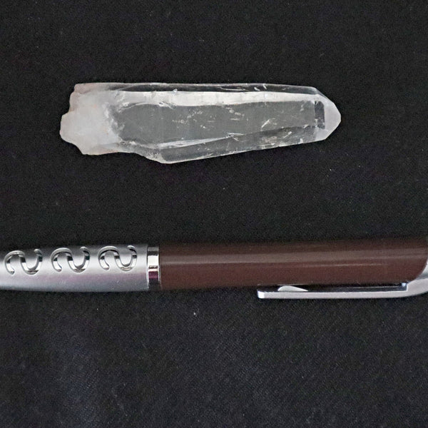 Lemurian Seed Quartz Point with 5 sided Isis Face, Brazil Lemurian, L6