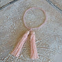 Rose Quartz Japanese Nenju Juzu Mala Meditation Gift Rosary