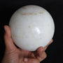 Large White Jade Sphere 100mm 1.77 Kg
