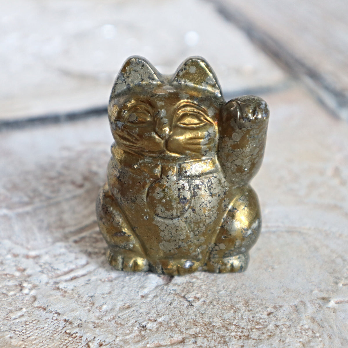 Pyrite Lucky Cat Crystal