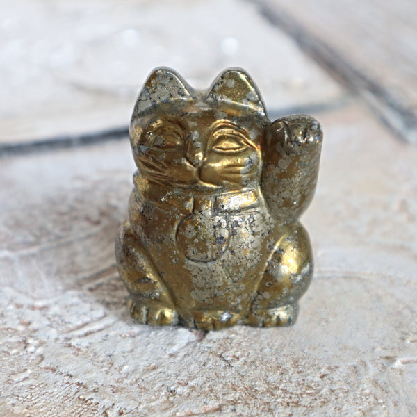 Pyrite Lucky Cat Crystal