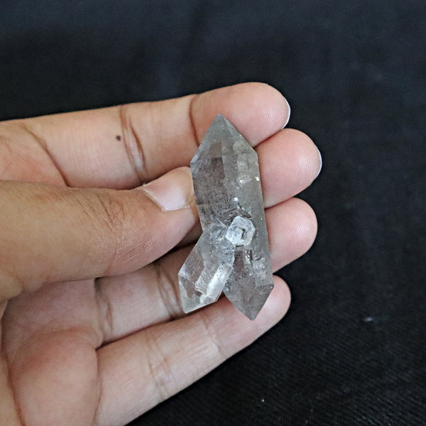 Raw Crystal Quartz Himalayan Double Terminated double pointed, CR