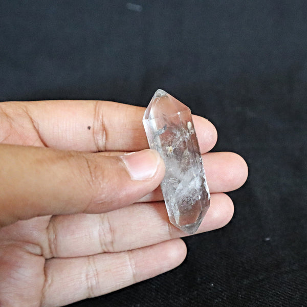 Raw Crystal Quartz Himalayan Double Terminated double pointed, CR