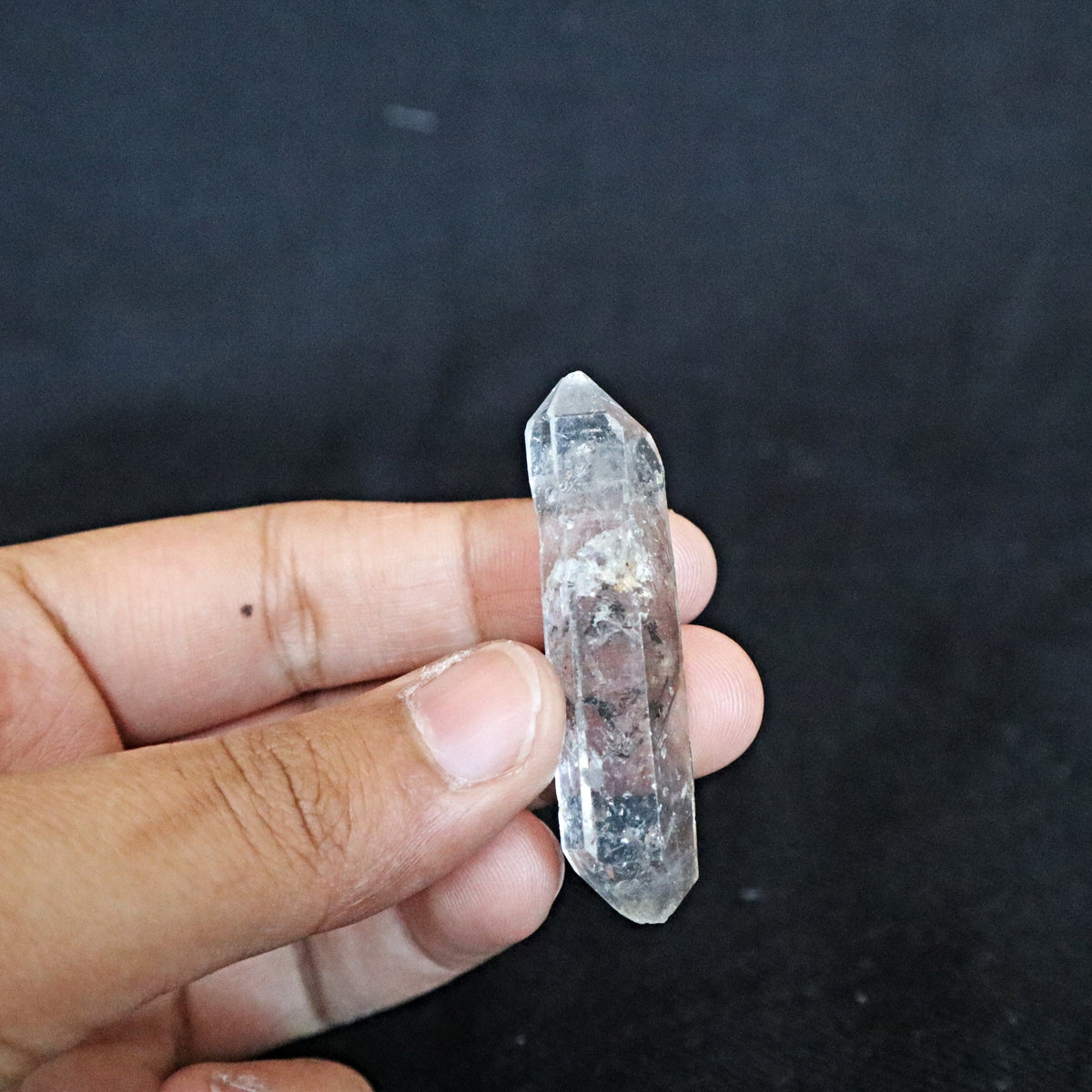 Raw Crystal Quartz Himalayan Double Terminated double pointed, CR