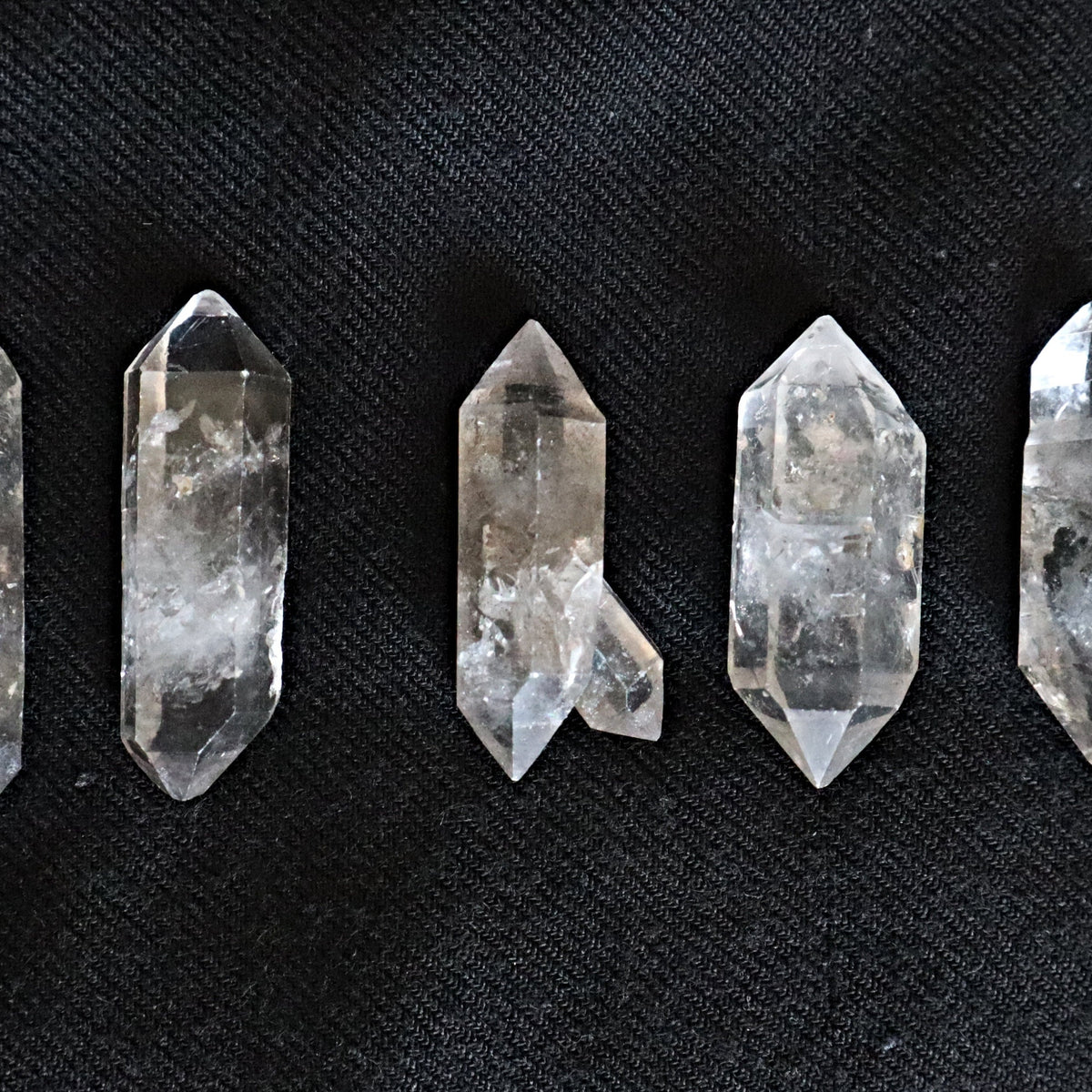 Raw Crystal Quartz Himalayan Double Terminated double pointed, CR