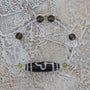 Dzi Bead Bracelet| Tibetan Agate Dzi Bead Bracelet| Bead Bracelet| Amulet of success and luck