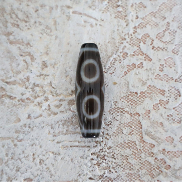 3 Eye Dzi Bead Rare