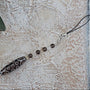 21 Eye Tibetan Dzi Bead Strap
