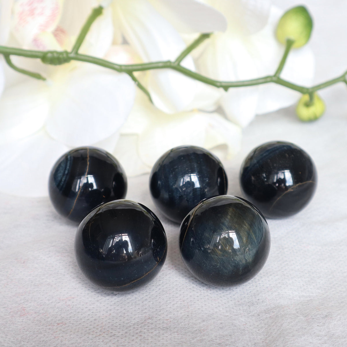Blue Tiger Eye Sphere 30mm