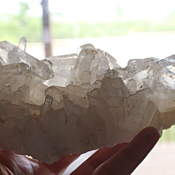Large Faden Quartz Crystal Specimen 7 inches 32 OZ, FM6