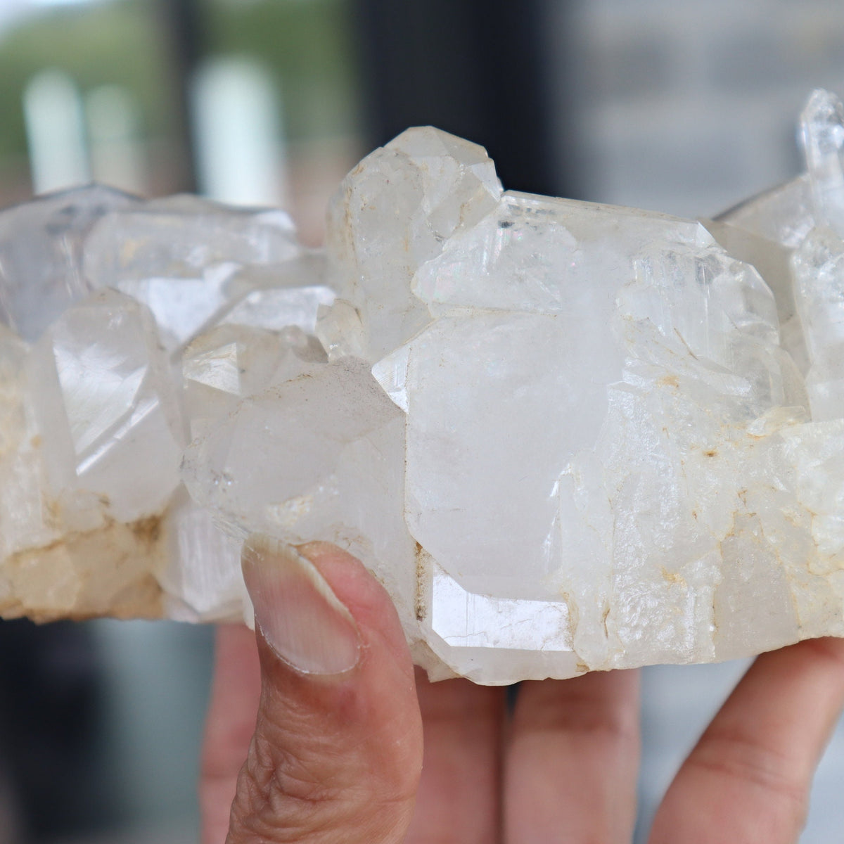 Large Faden Quartz Crystal Specimen 7 inches 32 OZ, FM6