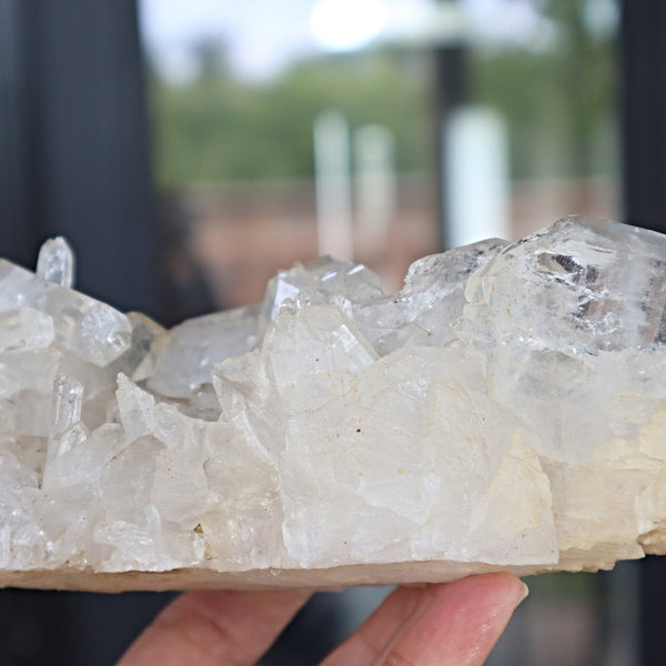 Large Faden Quartz Crystal Specimen 7 inches 32 OZ, FM6