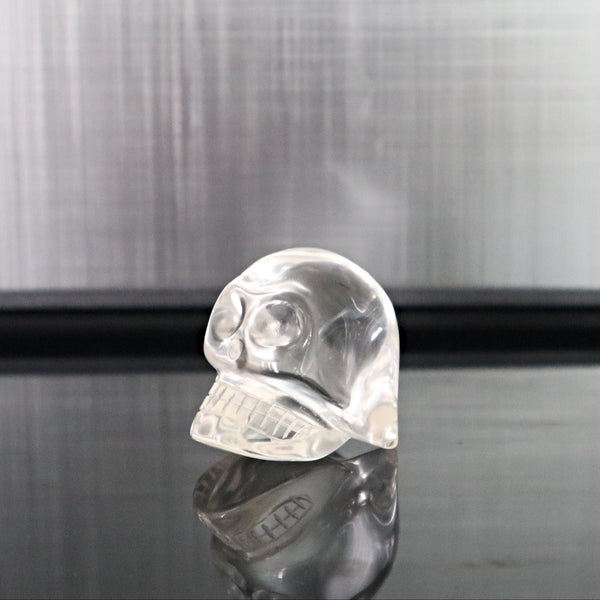 Crystal Quartz Skull Clear Top Grade AAA Flawless Clear Quartz