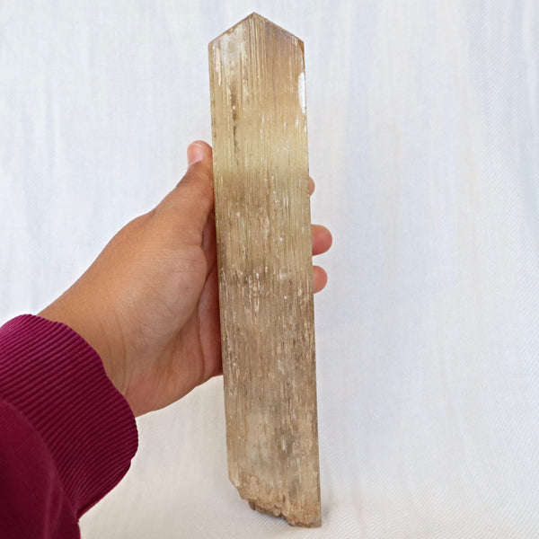 Large Kunzite Spodumene Fine Mineral Specimen 8.2 inch 2.14 Lb, KN1