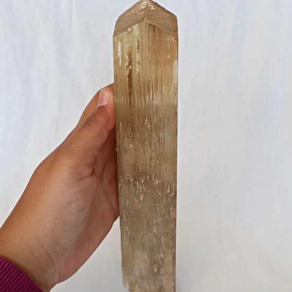Large Kunzite Spodumene Fine Mineral Specimen 8.2 inch 2.14 Lb, KN1