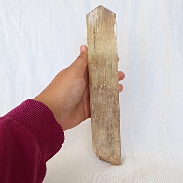 Large Kunzite Spodumene Fine Mineral Specimen 8.2 inch 2.14 Lb, KN1