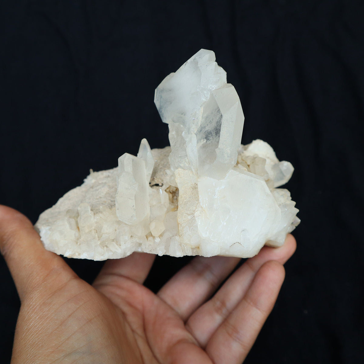 Large Faden Quartz Crystal Mineral Specimen, FM3a