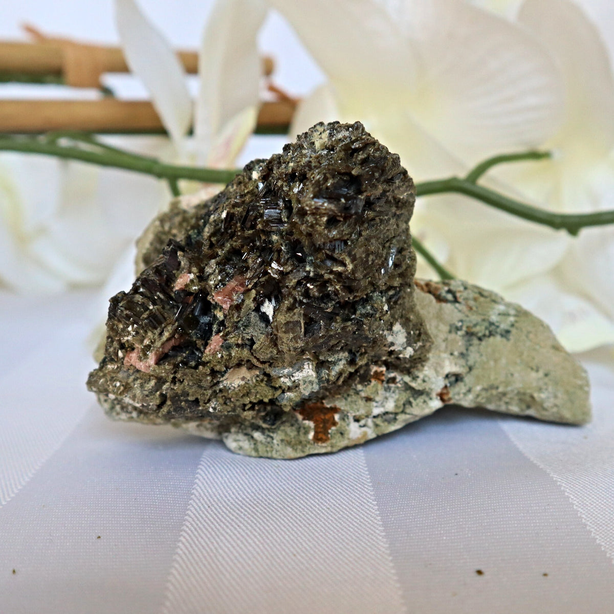 Epidote Crystal Stone Cluster, EP 2