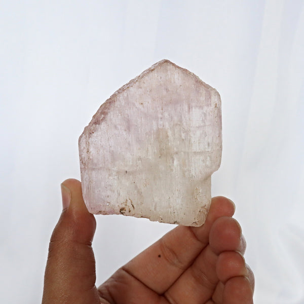 Kunzite Crystal Specimen, Etched Termination Spodumene Mineral Specimen, KN3