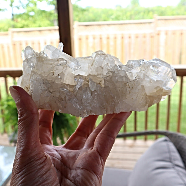 Large Faden Quartz Crystal Specimen 7 inches 32 OZ, FM6