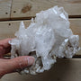 Xtra Large Faden Quartz Crystal Cluster 8 inch 4.4 Lbs, FM5